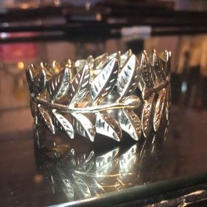 Gold Leaf Cuff Bracelet!